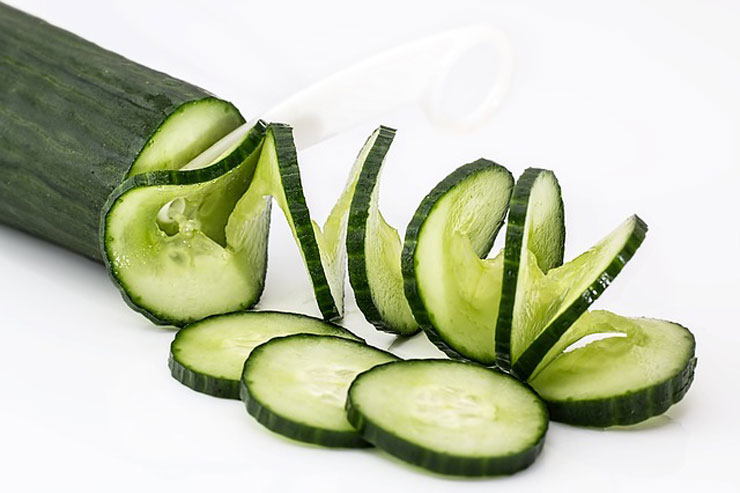 gezonde snacks snoepgroenten komkommer