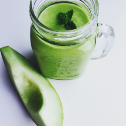 Groene smoothie met avocado - groene smoothies