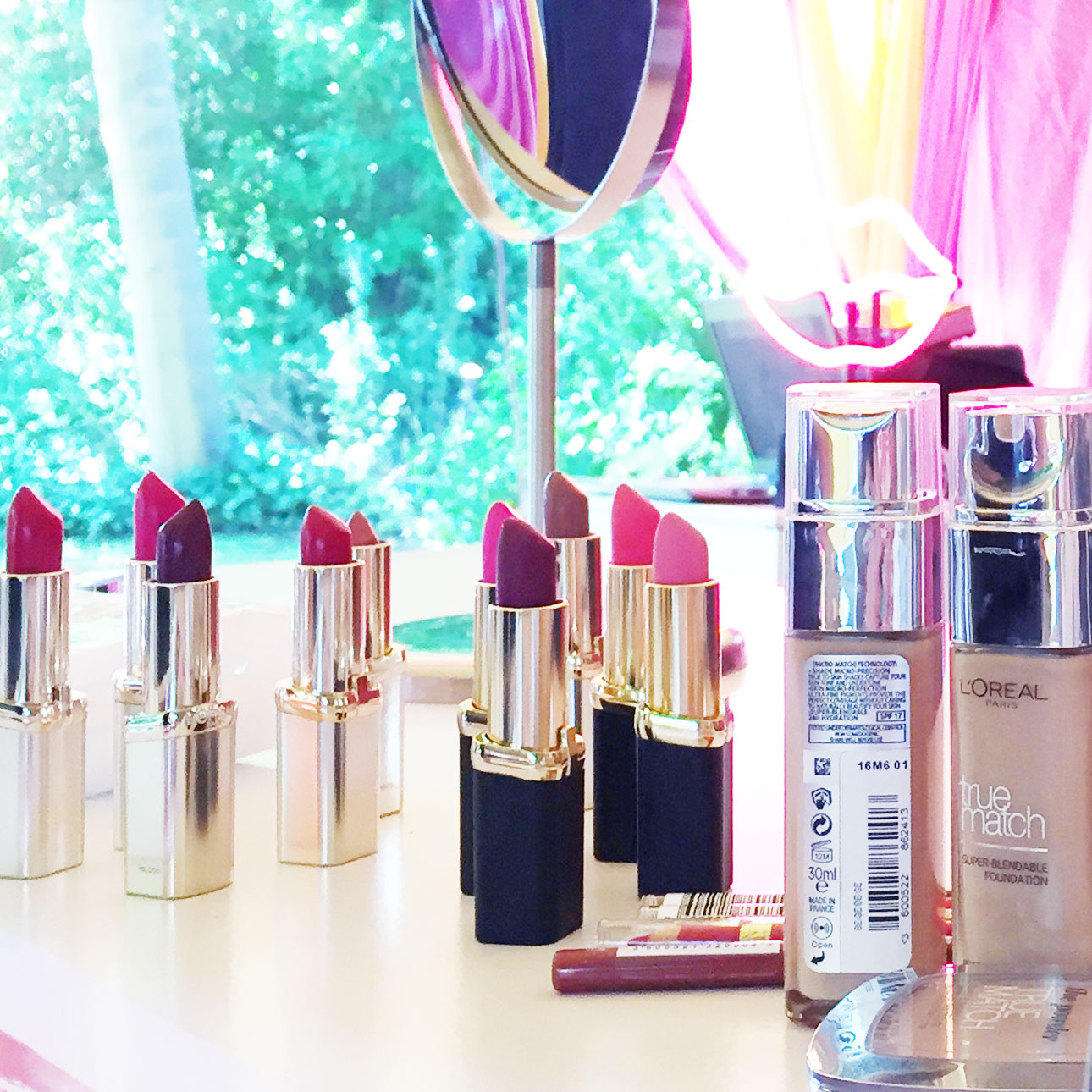 Fabulous mama of the year awards L'Oreal lippenstift workshop