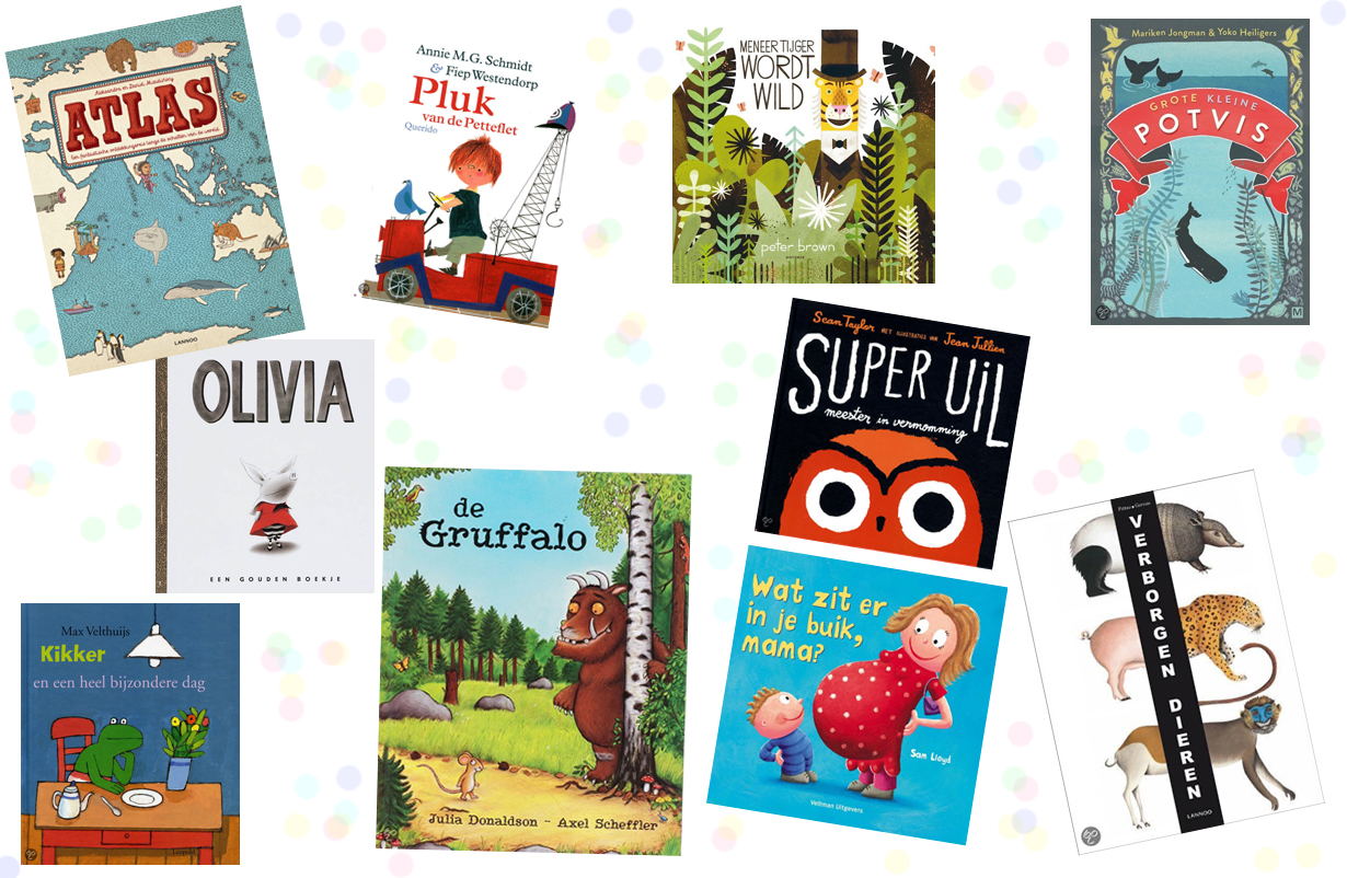 10x kinderboeken - voorleesboeken - prentenboeken - boeken voor baby, dreumes of peuter