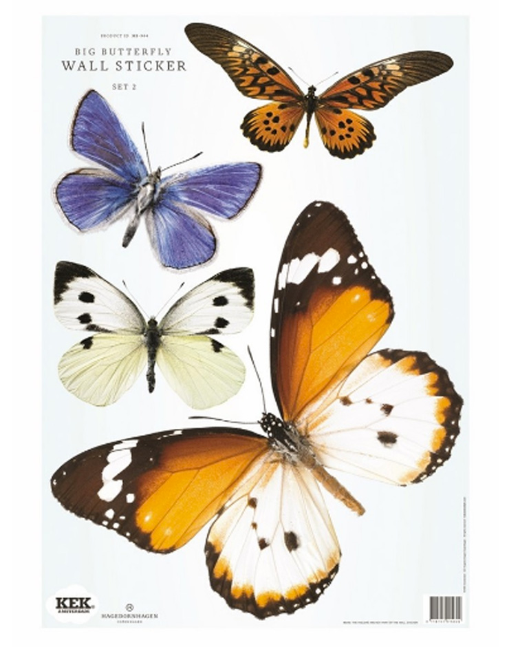 Moederdag vlinderkindjes muurstickers kek amsterdam