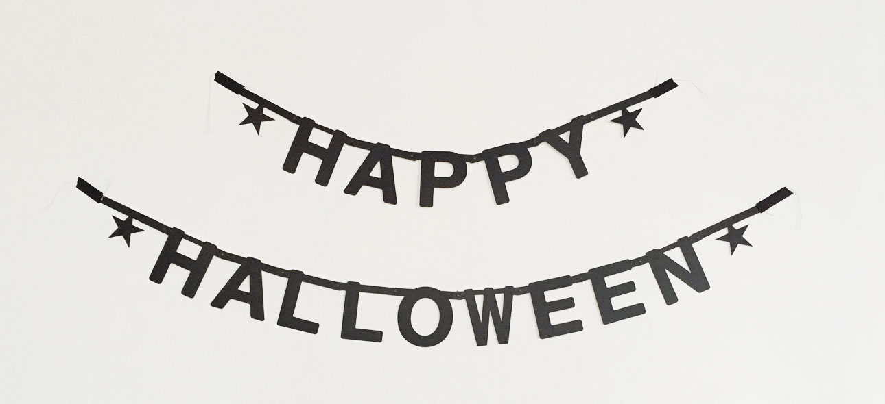 diy banner happy halloween mamalifestyle
