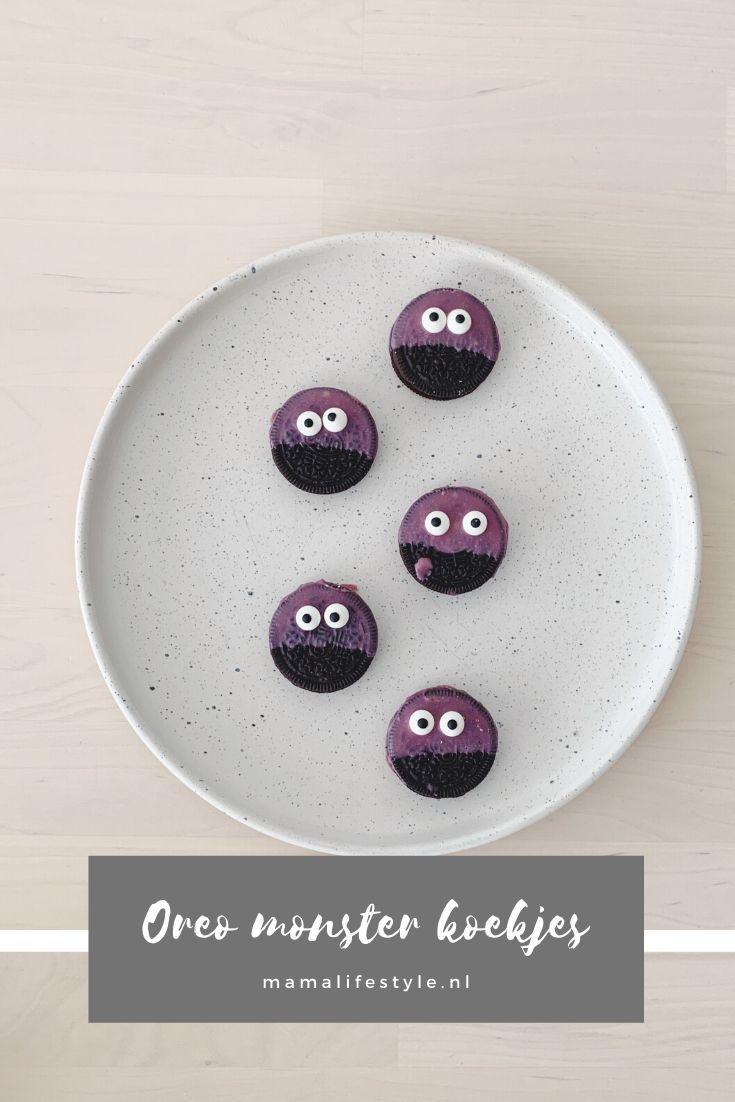 Pinterest - oreo monster koekjes