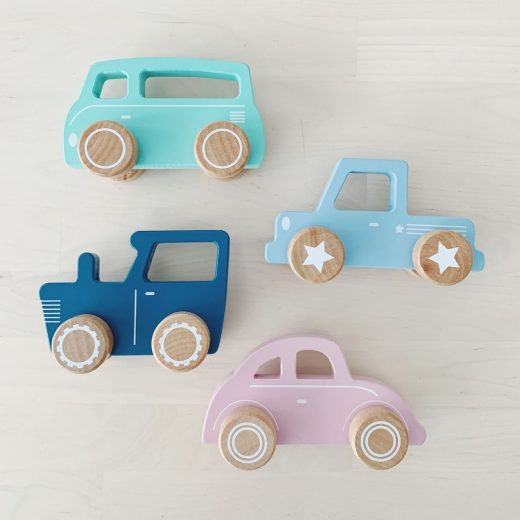 Little Dutch houten speelgoed auto's