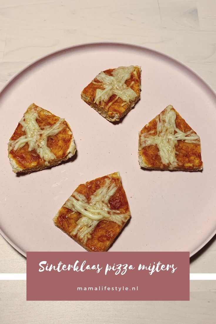 Pinterest - Sinterklaas pizza mijters