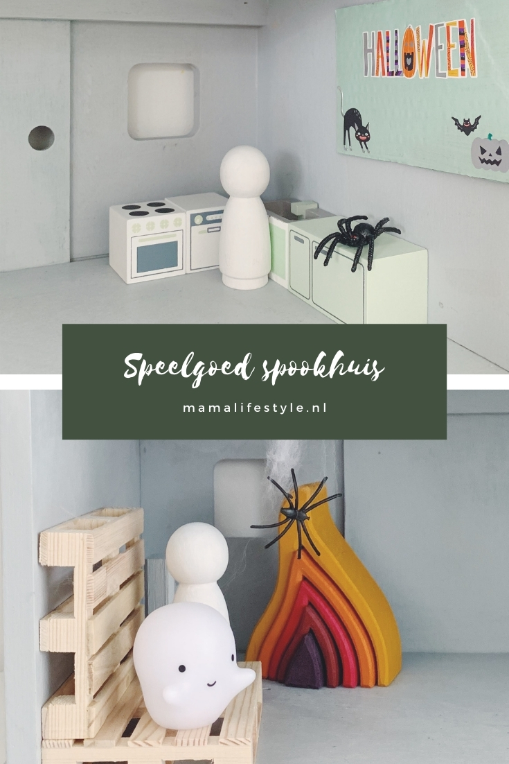 Pinterest - poppenhuis voor spoken spookhuis speelgoed