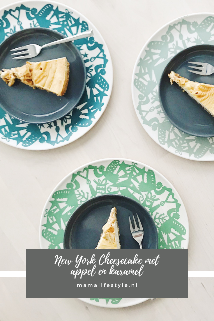 Pinterest - new york cheesecake appel karamel