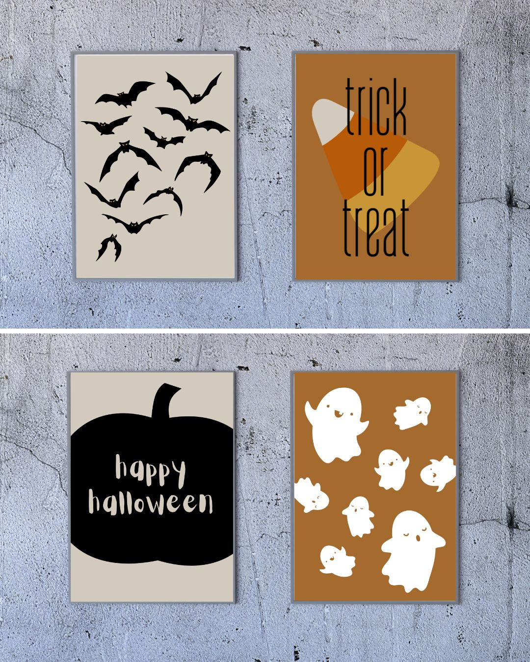 Halloween printable posters